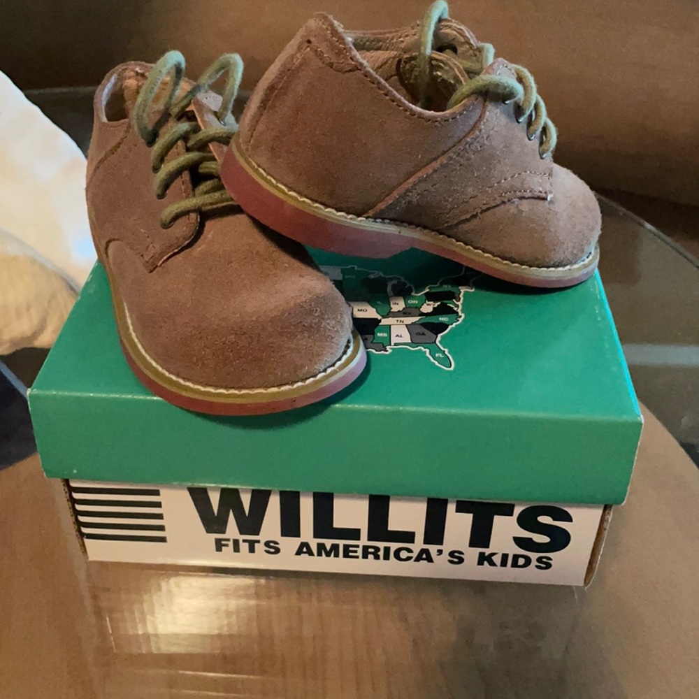 Willits Baby Casual Shoes, 6M, Tan